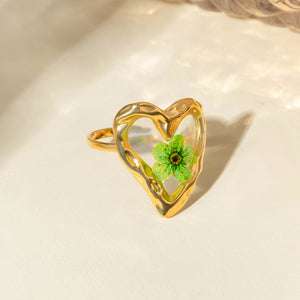 Stainless Steel Eternal Flower Ring 956a6e8a-3814-4991-af89-6144a9ff6a09-Max Trendsi