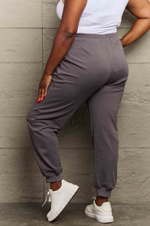 Simply Love Simply Love Full Size Drawstring Angel Graphic Long Sweatpants 958be0300c3341078e76f08bc1b67861-Max Trendsi