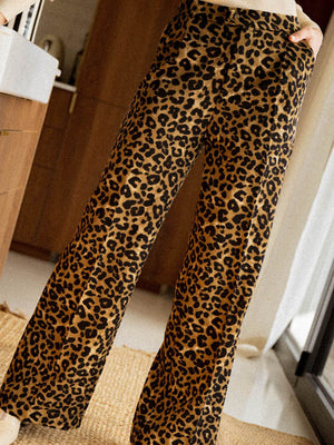 Leopard Wide Leg Pants 95db1138caf144508c1c0098396a049a-Max Trendsi