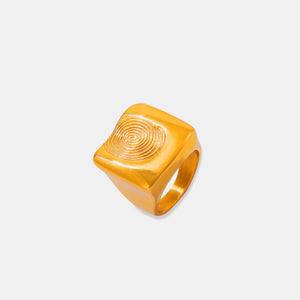 Titanium Steel Fingerprint Signet Ring 96a621fc-0915-476c-bf5f-a020560d63e4-Max Trendsi