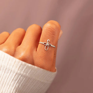 925 Sterling Silver Geometric Ring 96e6a0d8-185c-4018-a254-bc2e6982c254-Max Trendsi