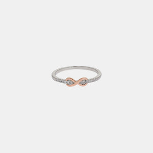 Zircon 925 Sterling Silver Ring Silver 98aa7f34-1066-4021-a785-735e6aeaf3ed-Max Trendsi