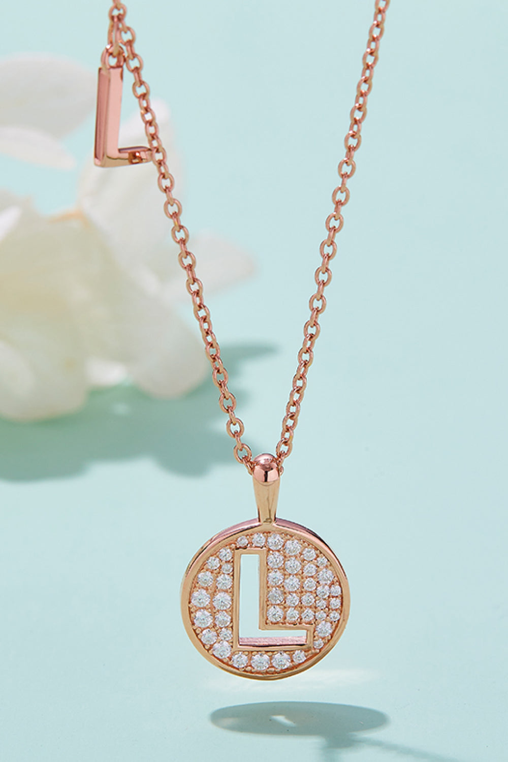 Adored Moissanite K to T Pendant Necklace L One Size 99ec6629fef048d88a0e7f41c5f21af1-Max Trendsi