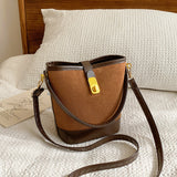 PU Leather Bucket Crossbody Bag Caramel One Size 9a48009e-67ec-44e1-94e7-c854705a895d-Max Trendsi