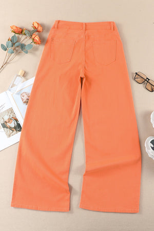 Wide Leg High Waist Jeans 9ae85863-a6bb-4cff-9a3a-2cb15c5b7f67-Max Trendsi