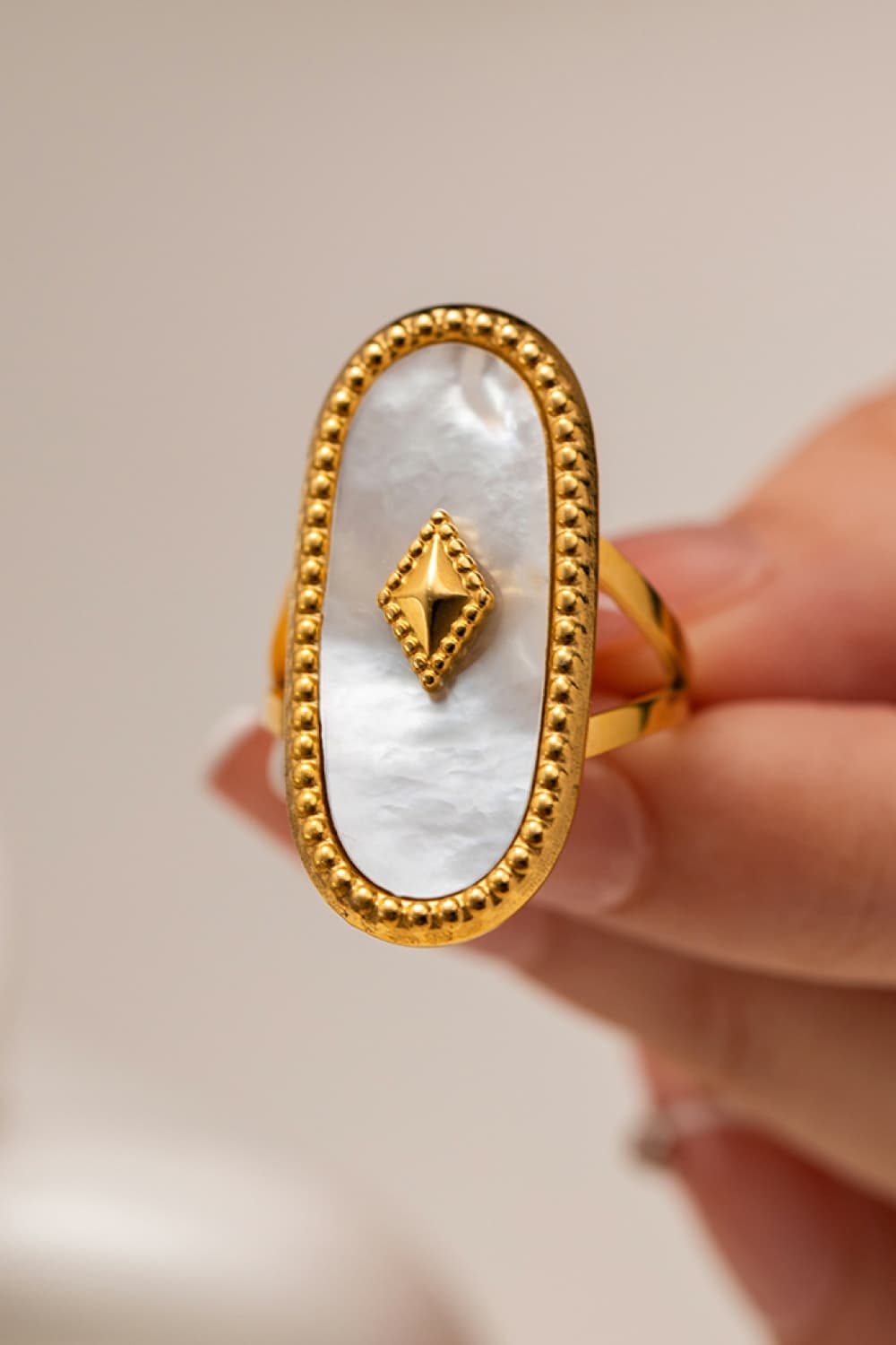 Natural Stone Copper Ring 9b93c148b0db449fb8a1e7679d68d76c-Max Trendsi