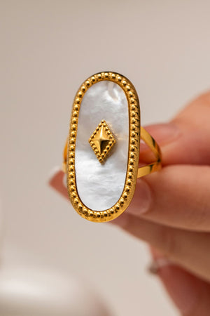 Natural Stone Copper Ring 9b93c148b0db449fb8a1e7679d68d76c-Max Trendsi
