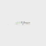 Heart Shape Inlaid Zircon Enamel Ring Light Green 9c558b38-f093-4982-9c82-231e5ba5c1f5-Max Trendsi