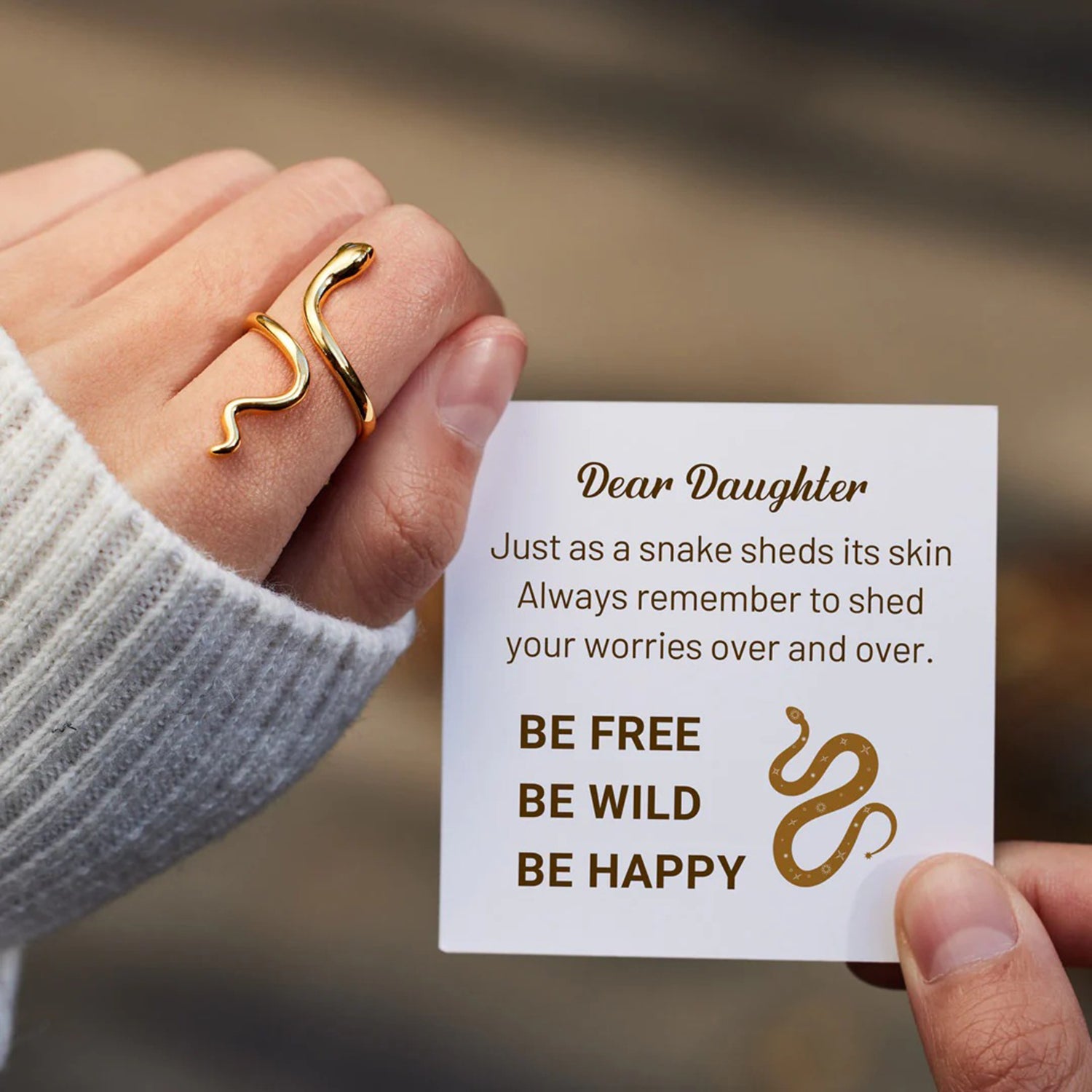 Snake Shape 18K Gold-Plated Bypass Ring a0157b4f-b7e6-4b1f-962e-45b502c68472-Max Trendsi