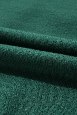 Blackish Green Pearl Beaded Merry Casual Sweater a075b7a98336a6f7 Glownestbest