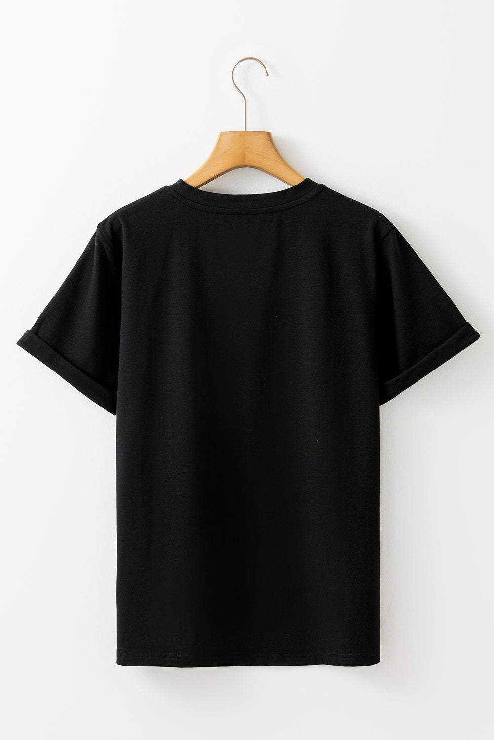 Glownestbest ® | Black Christmas Bowknot Graphic Crewneck T Shirt a4e9c66e5d493a7f Glownestbest