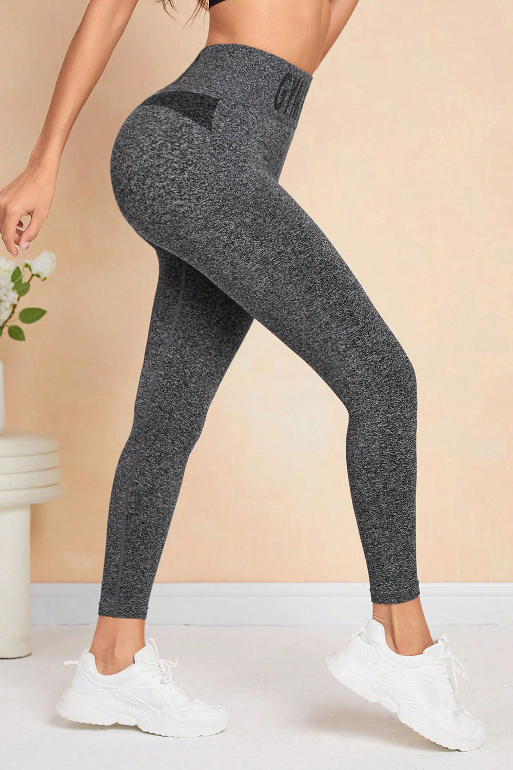 GYM WEAR High Waist Active Leggings Gray a755abe5-7937-4eee-b064-69b2901db123-Max Glownestbest