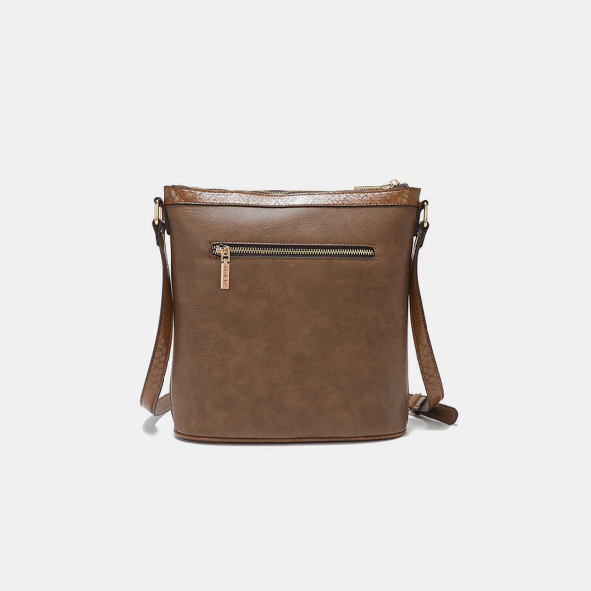 Nicole Lee USA Metallic Stitching Embroidery Inlaid Rhinestone Crossbody Bag a9503317-398d-4031-bba0-4ccf508c622c-Max Trendsi