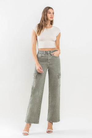 Vervet by Flying Monkey 90's Super High Rise Cargo Jeans a9cc56ae-68be-4df7-b912-55b99100324f-Max Trendsi