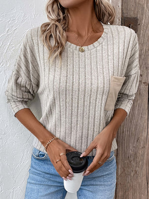 Glownestbest ® | Round Neck Dropped Shoulder T-Shirt ac861196-12b6-4542-b6d1-30b3213199ca-Max Glownestbest