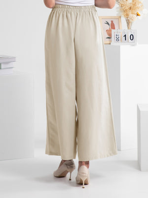 FAM-FAM Wide Leg Elastic Waist Pants acf8cade-d010-4480-849f-9049045cd3fd-Max Trendsi