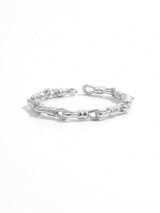 925 Sterling Silver Knot Shape Open Ring Silver acfc54a7-30f3-4db3-b1db-86b1ef895f73-Max Trendsi