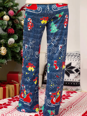 Christmas Straight Leg Pants adfed91c-12f2-4162-b55e-3b81763fb590-Max Trendsi