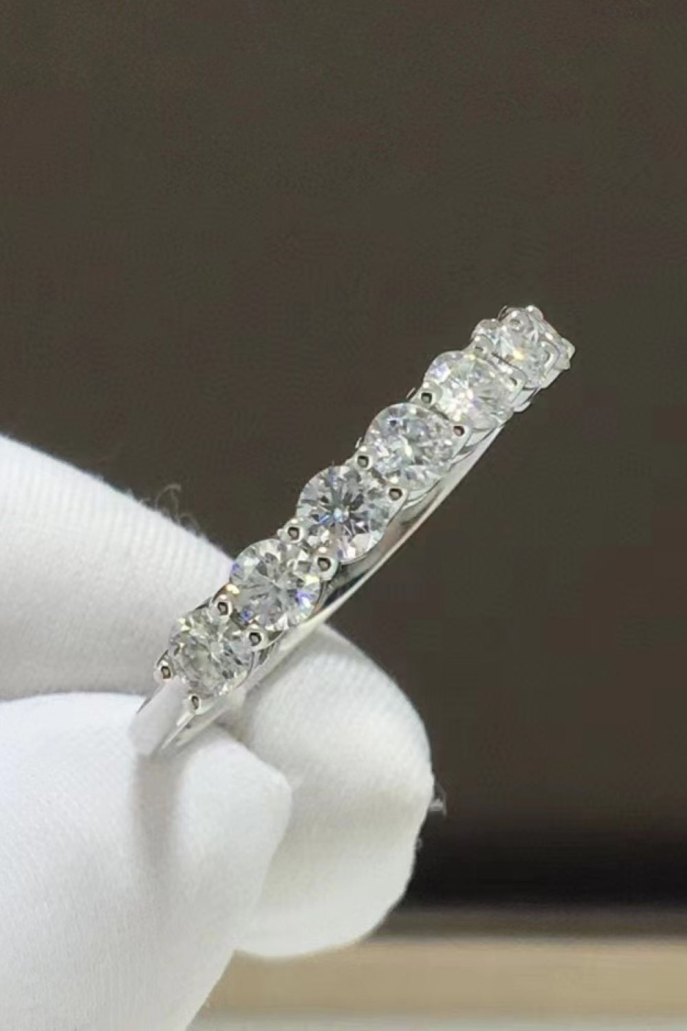 Charming Moissanite 925 Sterling Silver Ring ae767a34c3294307bf891ed8425798ba-Max Glownestbest
