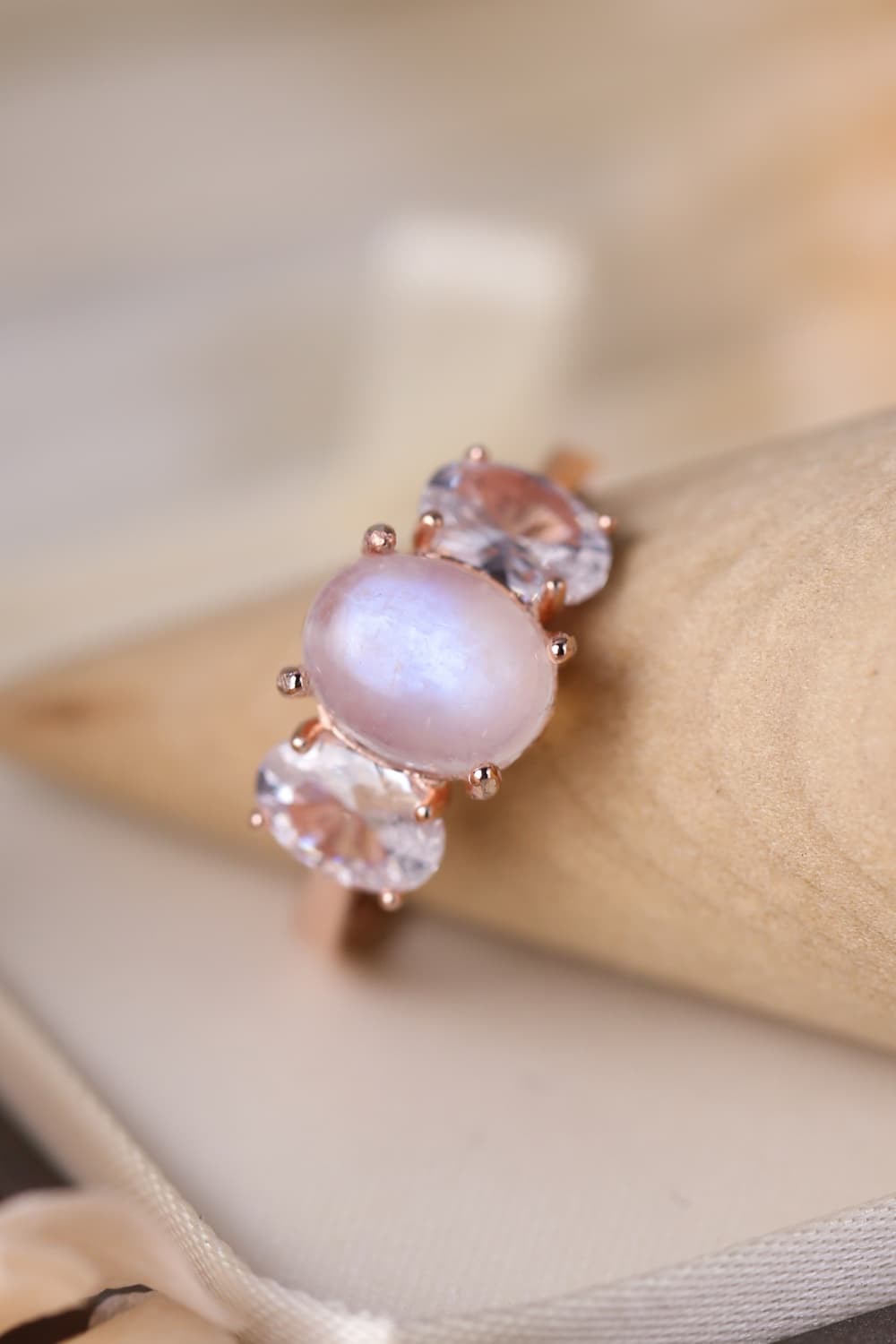 High Quality Natural Moonstone 925 Sterling Silver Three Stone Ring Rose Gold ae7f096dd1c14489ac53d1f30cae781a-Max Trendsi