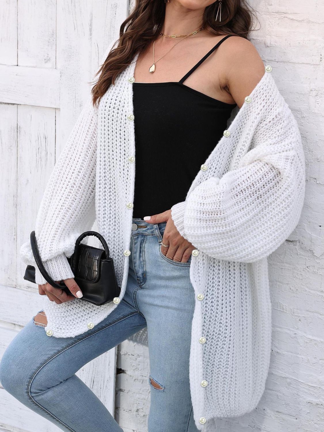 Open Front Long Sleeve Cardigan af367c6a-e183-49e7-9e15-8f7d630d637f-Max Glownestbest