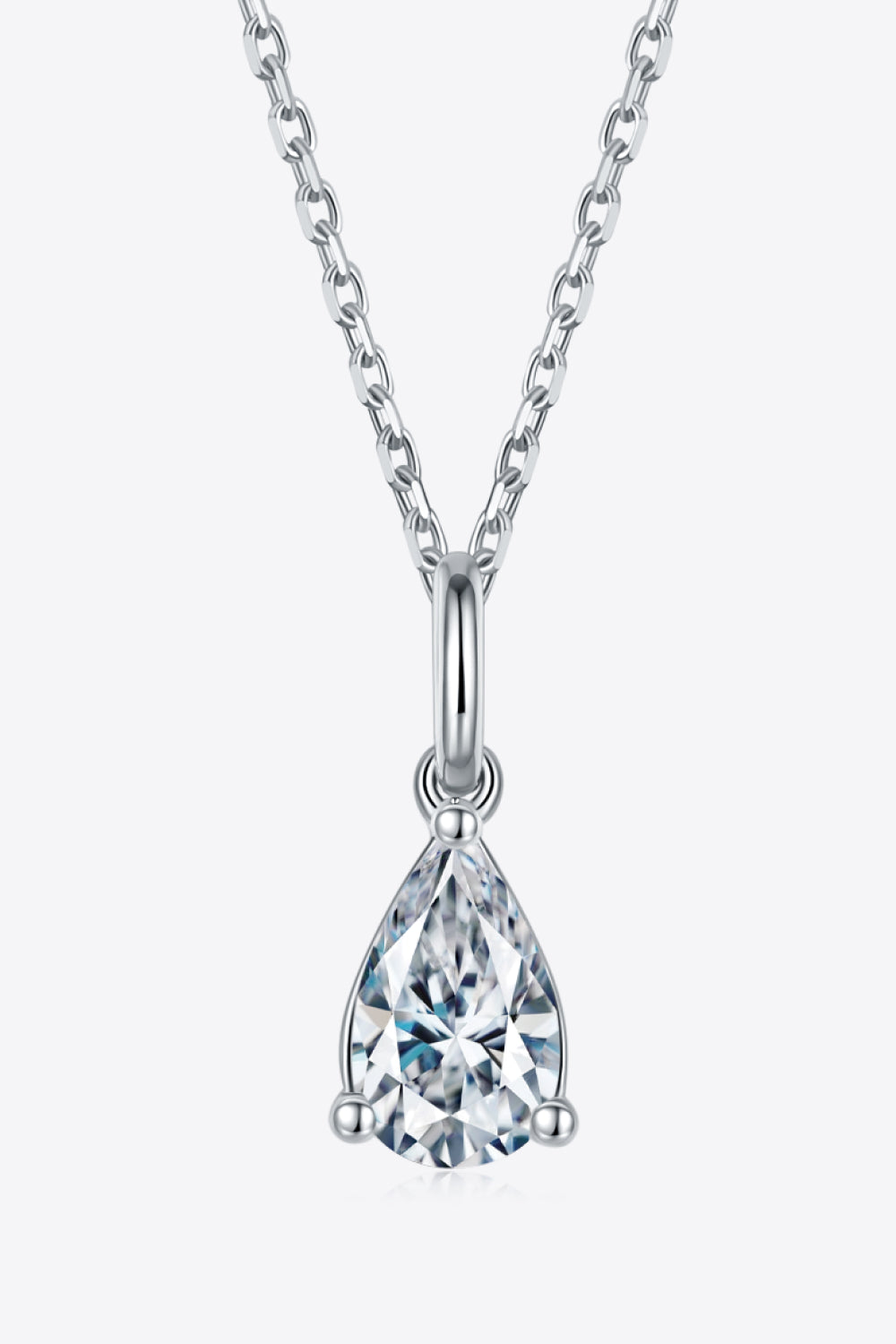 1 Carat Moissanite 925 Sterling Silver Necklace b1e83d01c8f54d2cb21421e76aeae1bc-Max Trendsi