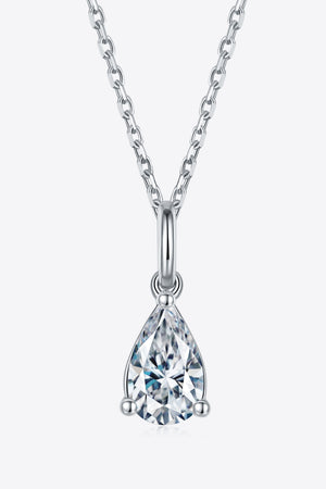 1 Carat Moissanite 925 Sterling Silver Necklace b1e83d01c8f54d2cb21421e76aeae1bc-Max Trendsi