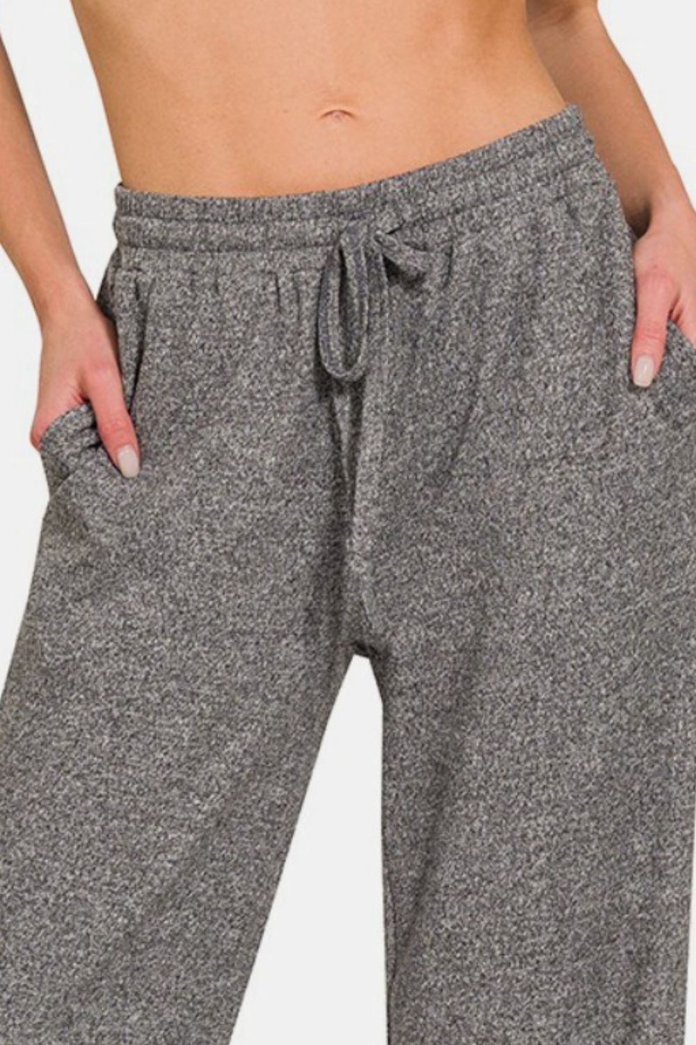Zenana Drawstring Wide Leg Pants with Side Pockets b2951f7e-8a70-4864-ba05-7619da89d904-Max Trendsi