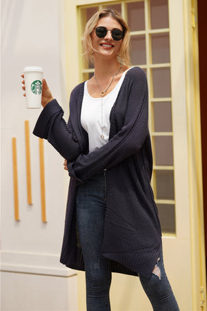 Open Front Long Sleeve Cardigan b29f76ac-000e-4099-8e37-621aace044bc-Max Glownestbest