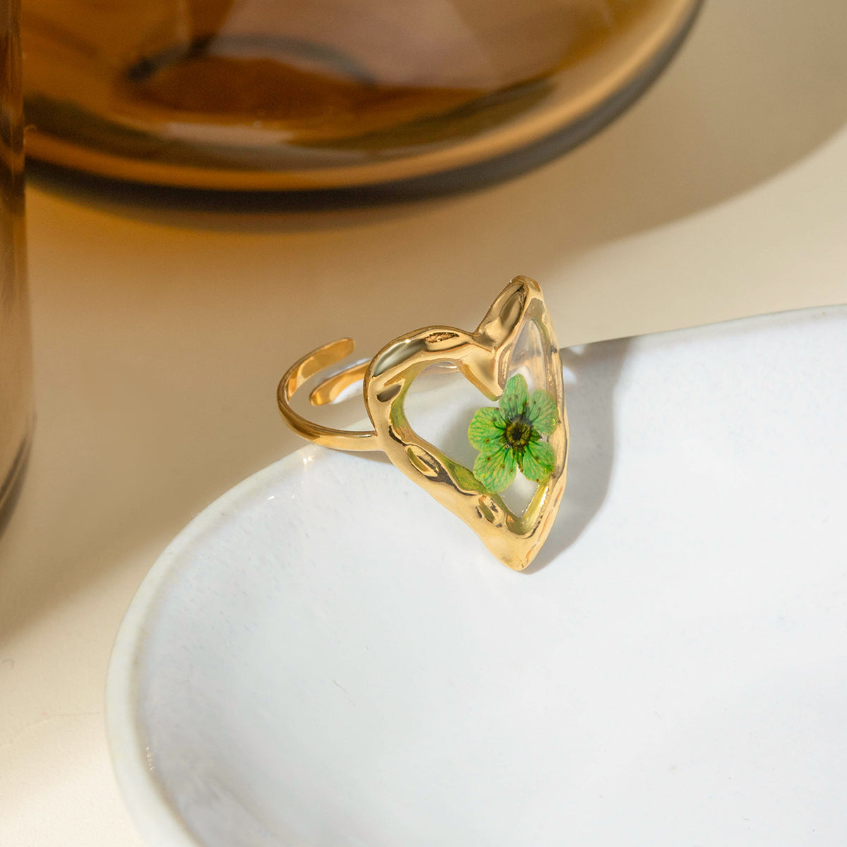 Stainless Steel Eternal Flower Ring b3c81fcf-069d-4d7a-b1dc-da5c945afb2e-Max Trendsi