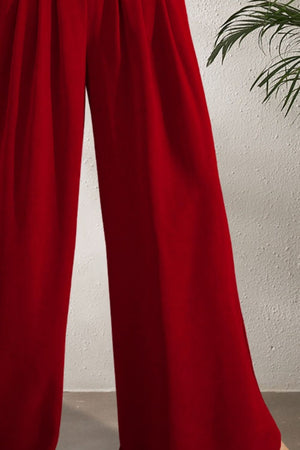 FAM-FAM High Waist Wide Leg Pants b448e366-bffa-4e1a-aaf4-d60f9e5c5a4e-Max Trendsi