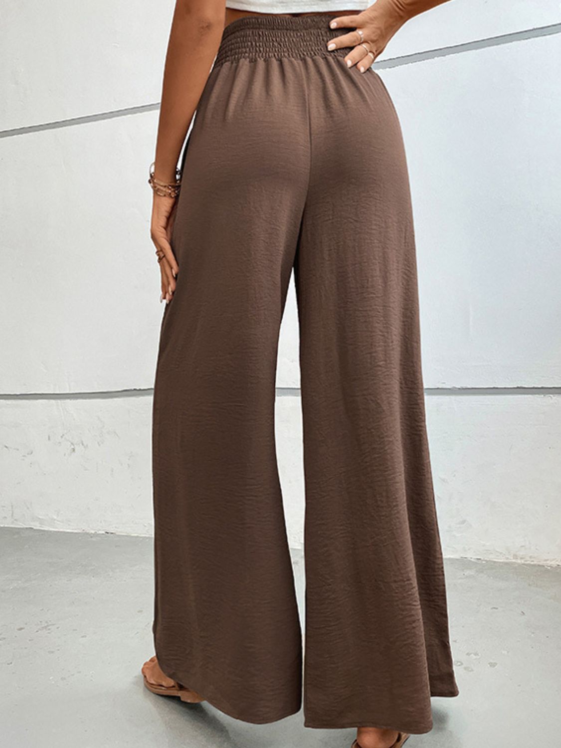 Perfee Wide Waistband Relax Fit Long Pants b4b331e4255e490db8a163db6da944c1-Max Trendsi