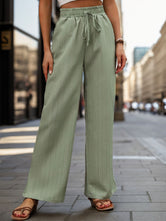 Perfee High Waist Wide Leg Pants Sage b4f0c2d6-7aeb-46e5-a31e-ba517e1781d1-Max Trendsi