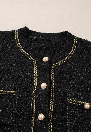 Round Neck Button Up Long Sleeve Cardigan b89dad8d-ad51-4081-a04c-72e94da156d6-Max Glownestbest