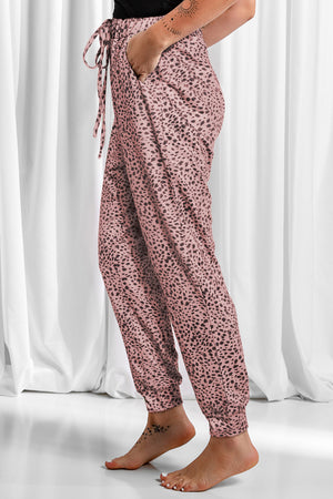 Full Size Leopard Drawstring Pocketed Pants ba3a56cf-98f6-4168-940c-f2d3dda7cd8b-Max Trendsi