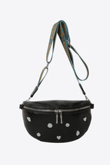 PU Leather Sling Bag Black One Size bd1a0ba6e81448db8ba689e0ec678914-Max Trendsi
