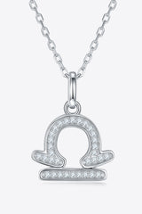 Moissanite Constellation Pendant Necklace Libra One Size be32766bd55c41dda8fa7ccdcd4412a8-Max Trendsi