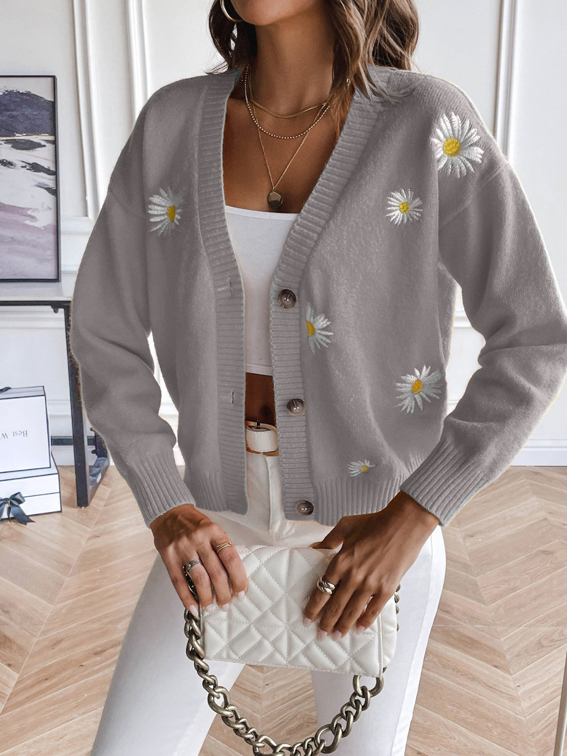 Glownestbest® | Floral Button Up Cardigan c138ecac-b3b2-48df-a5ab-bcd1acc1b928-Max Glownestbest