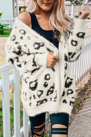 Leopard Open Front Cardigan with Pockets Leopard c25dc53d-b4ba-44a3-bf77-e0fdaddefd4d-Max Glownestbest