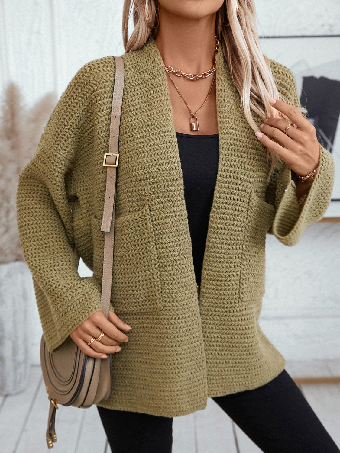 Open Front Long Sleeve Cardigan c42bfeb0-07f0-4f83-9d2a-ff0feea8d09a-Max Glownestbest