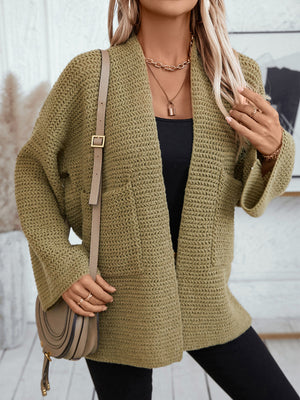 Open Front Long Sleeve Cardigan c42bfeb0-07f0-4f83-9d2a-ff0feea8d09a-Max Glownestbest