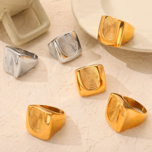 Titanium Steel Fingerprint Signet Ring c4de2213-4b0c-4b4b-ae1b-d7e439e7c171-Max Trendsi