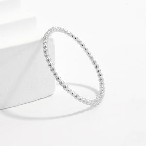925 Sterling Silver Bead Ring c5b03268-9049-42a7-b070-3195d39c4352-Max Trendsi