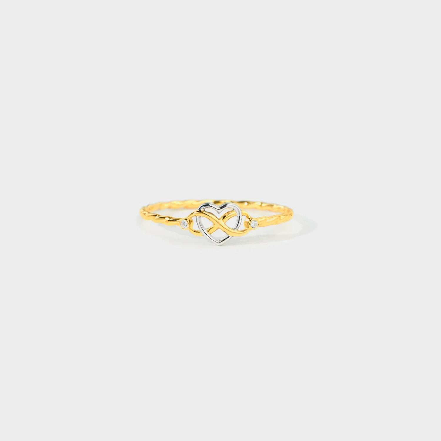 Number 8 Heart 925 Sterling Silver Ring Gold c62fc933-dcf6-46b0-a6d0-3d52613ff9d3-Max Trendsi
