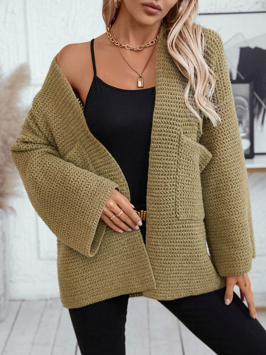 Open Front Long Sleeve Cardigan c80aefe7-7ba7-4f04-964e-be40472b6614-Max Glownestbest