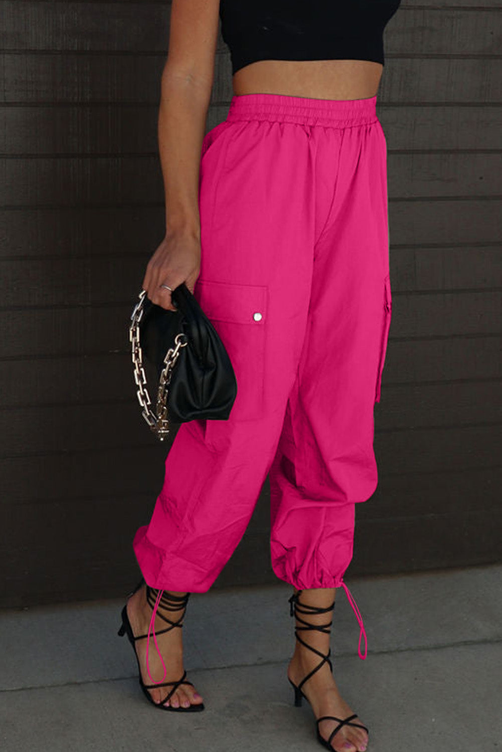 Drawstring Elastic Waist Pants with Pockets c8d467c9-0be2-46fe-bd30-fac9f81a9f45-Max Trendsi