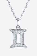 Moissanite Constellation Pendant Necklace Gemini One Size cb1f6f37cb8641bda0bf269ae9c39597-Max Trendsi