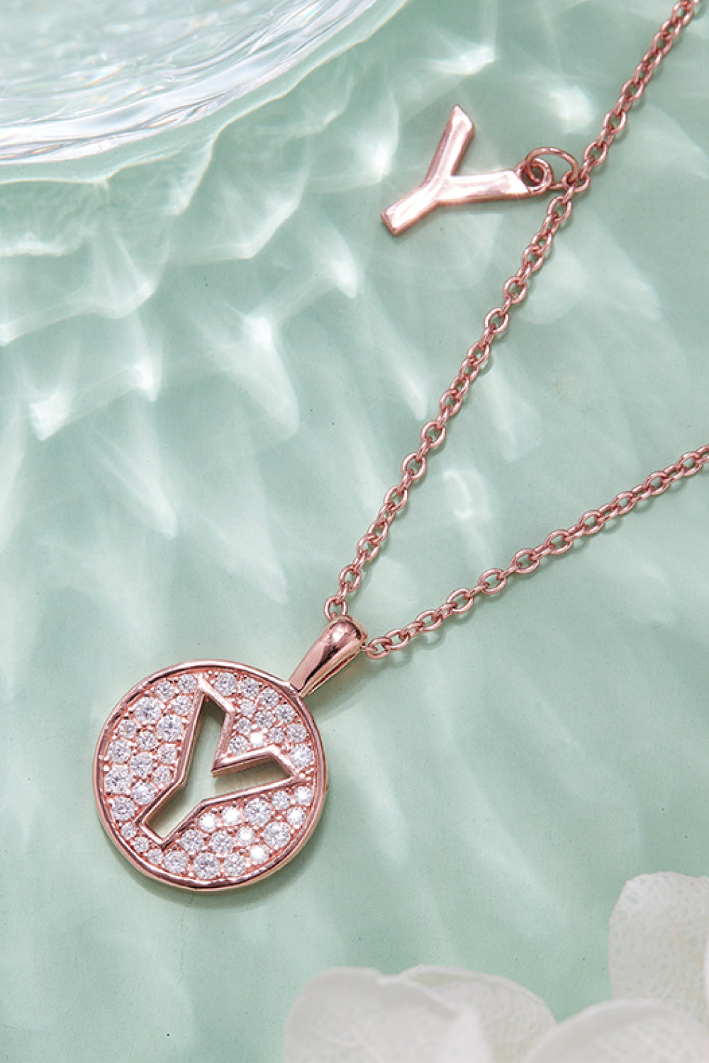Moissanite U to Z Pendant Necklace cd67dd13ca84476d9258807346ce77e5-Max Trendsi