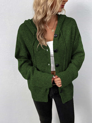 Glownestbest® | Button-Down Long Sleeve Hooded Sweater cf4a18b1b108474d9cd942ec838612a0-Max Glownestbest