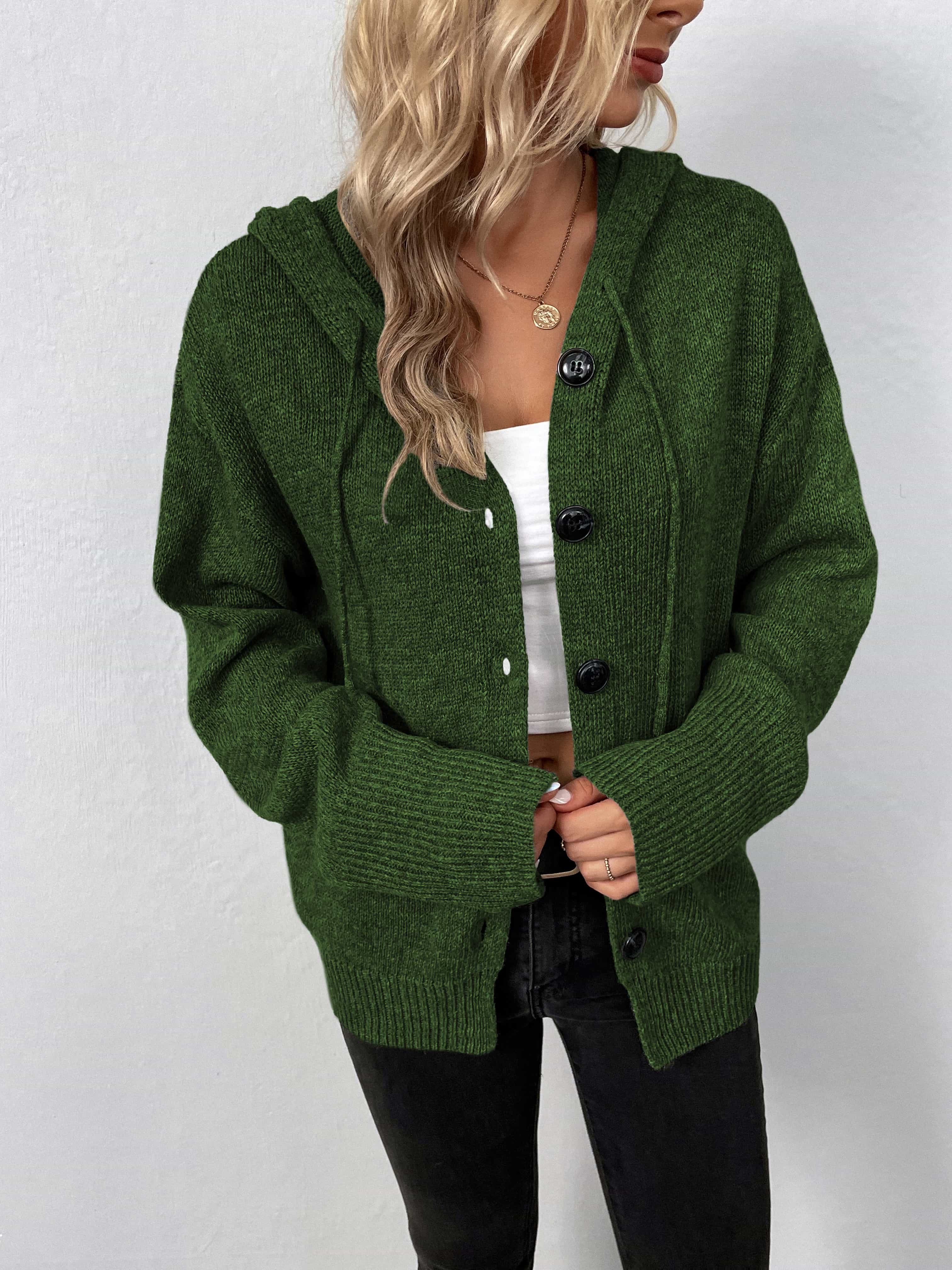 Glownestbest® | Button-Down Long Sleeve Hooded Sweater cf4a18b1b108474d9cd942ec838612a0-Max Glownestbest